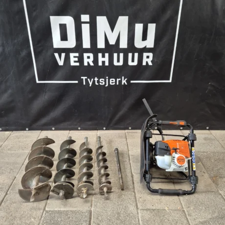 Motorische grondboor 2 takt