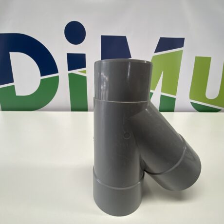 HWA pvc materialen y stuk mof/spie/mof | 100mm