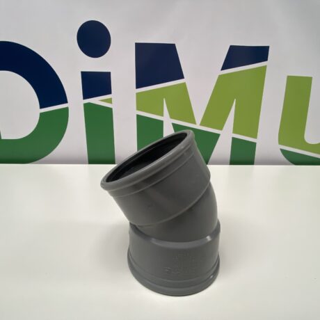 Hulpstukken pvc lijmverbinding mof/spie en mof/mof 30g bocht | 110mm