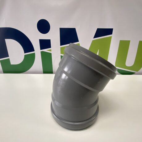 Hulpstukken PVC rubbermanchet 30g bocht