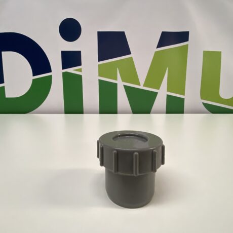 Hulpstukken pvc  lijmverbinding Spie Eindstuk schr dek