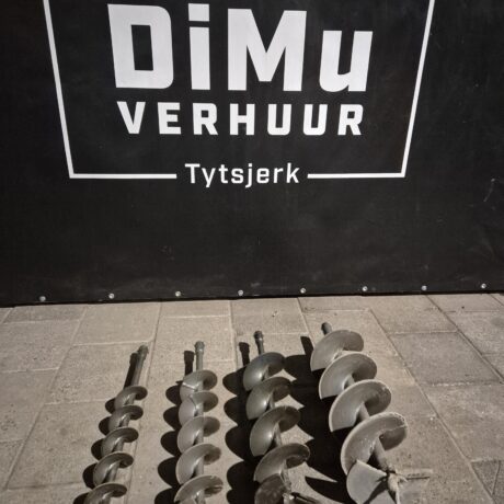 Boren voor motorische grondboor